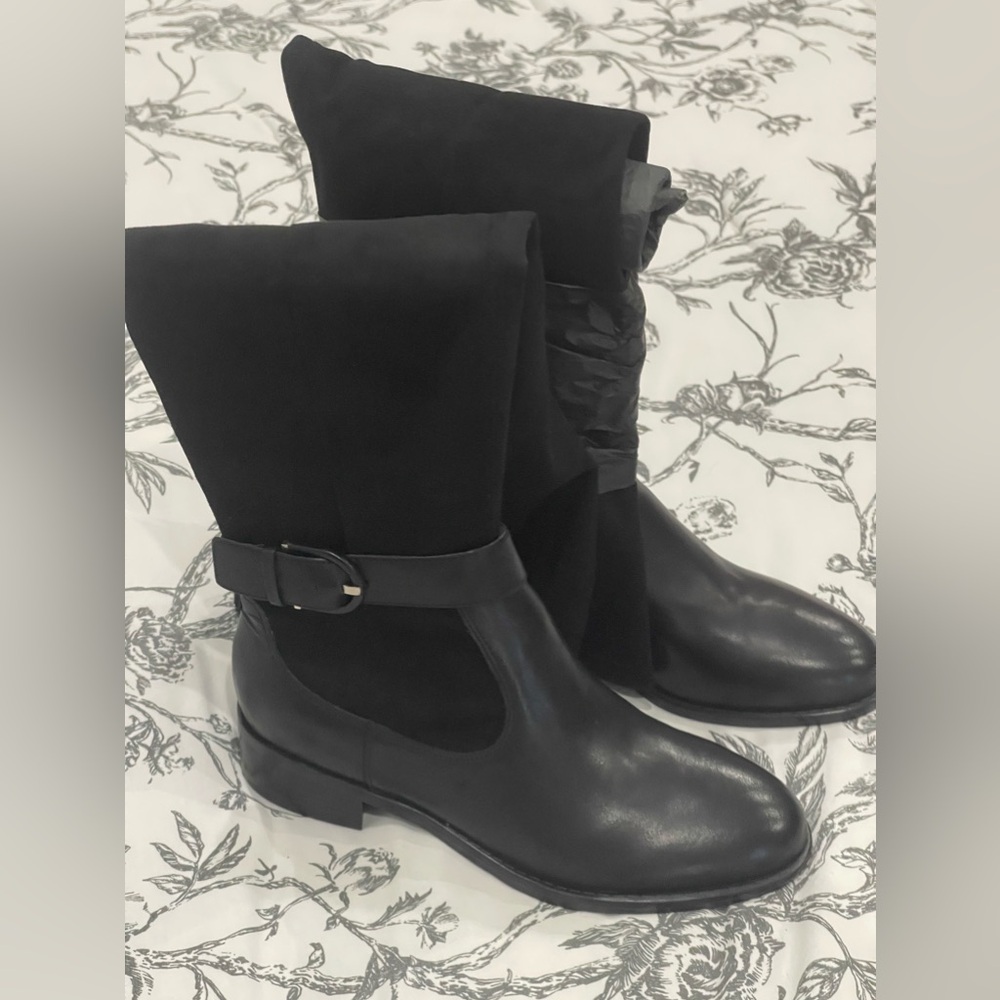 New Nine West 6M “Nacoby2” Knee Length Black Boots